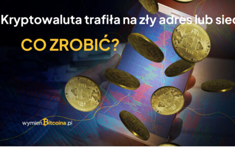 Latające monety bitcoina